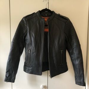 First Classic Leather Gear women’s biker jacket